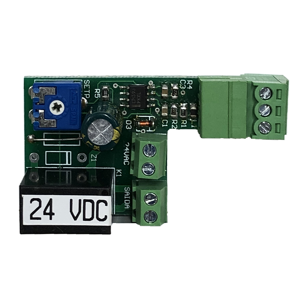 PLACA 24VDC | MERCATO | Placa ON/OFF para sensores de CO e CO2 - 24V DC