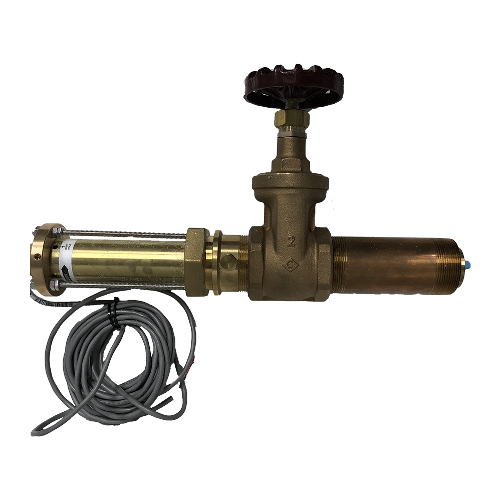225BR000512 | MAIDA | Sensor de vazão tipo roda d' água para tubulação de 3 a 32'' com acessório HOT-TAP
