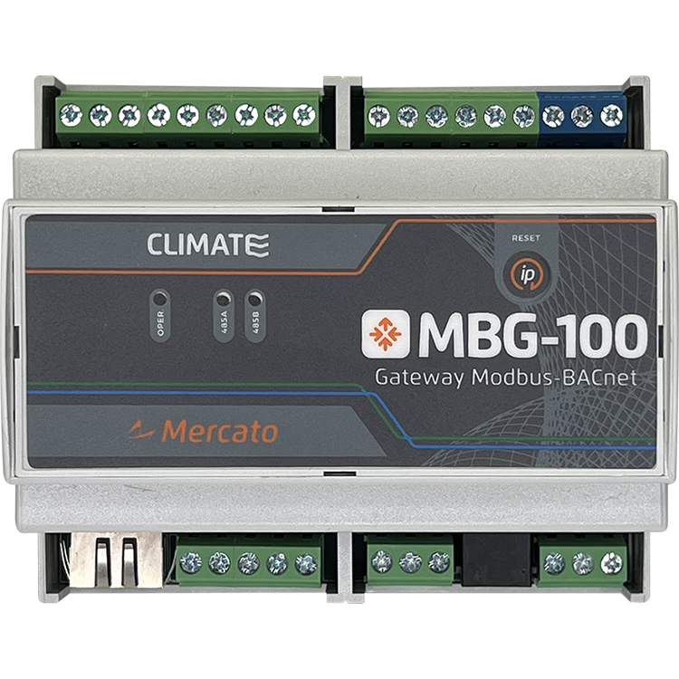 MBG-100 | MERCATO | Gateway Modbus/BACnet