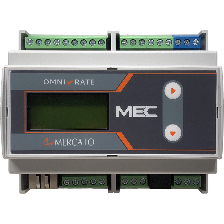 MEC | MERCATO | Módulo de interface com medidor de concessionária para os protocolos Modbus e BACnet