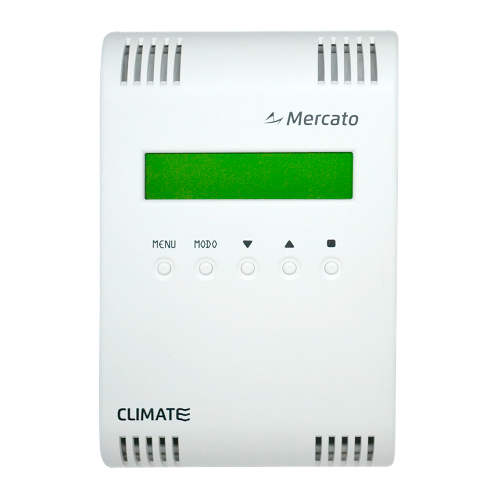 MZS-ZIGBEE | MERCATO | Sensor ambiente de temperatura e umidade com comunicação Zigbee